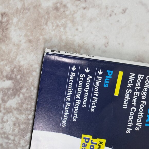 Athlon Josh Paschal Big Blue SEC Football Preview Sports Magazine Vol 54/ 2021 - Picture 8 of 8